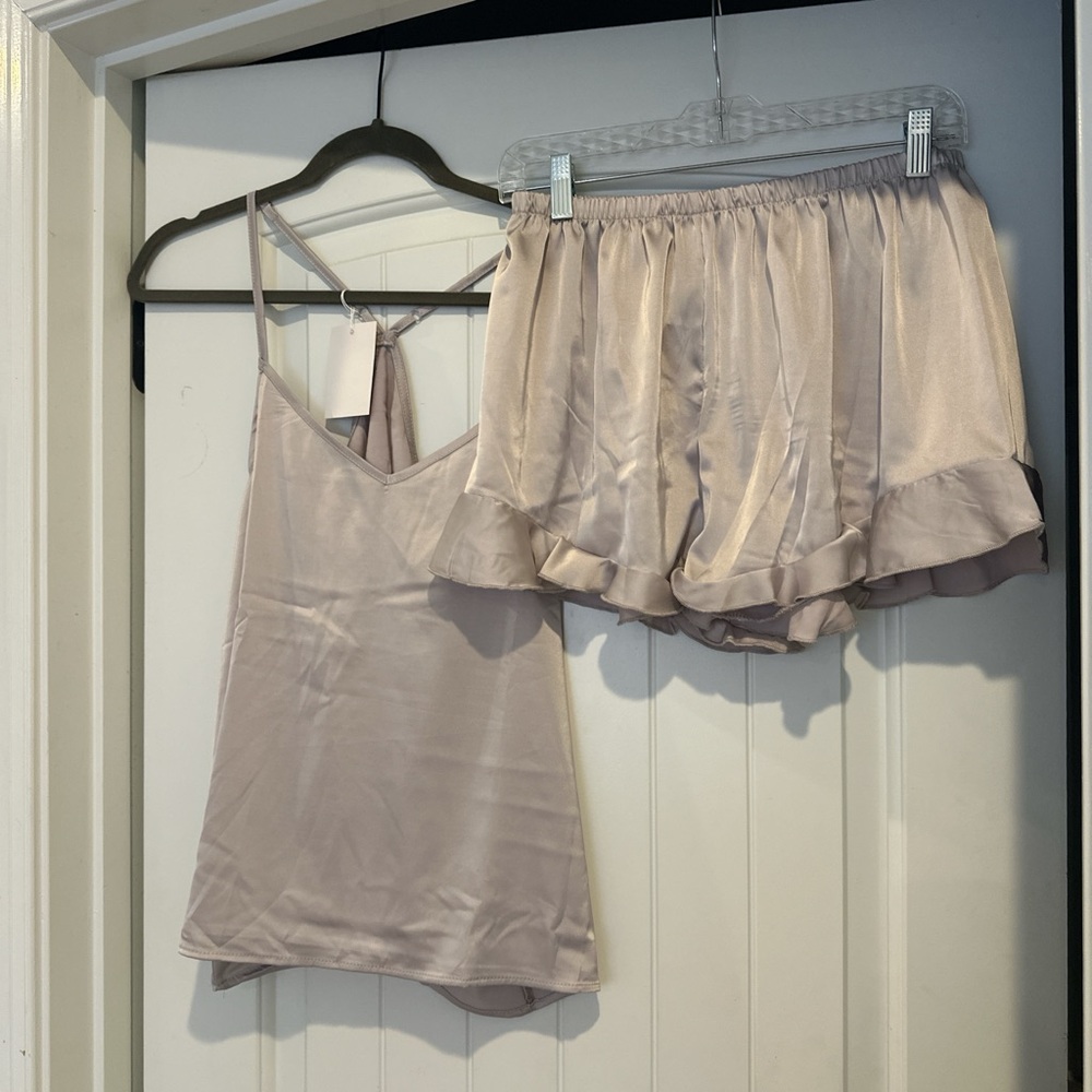 Small Satin PJ Set